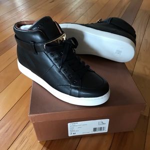 Coach leather sneaker